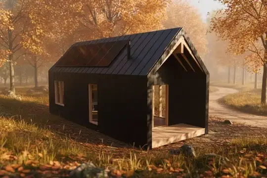 Un écolodge en bois